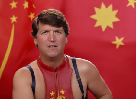 01404-3715505005-tuckercarlson person ((wearing red leather bodysuit with Chinese embroidered underpants)) (((holding a chinese flag))) in a new.png